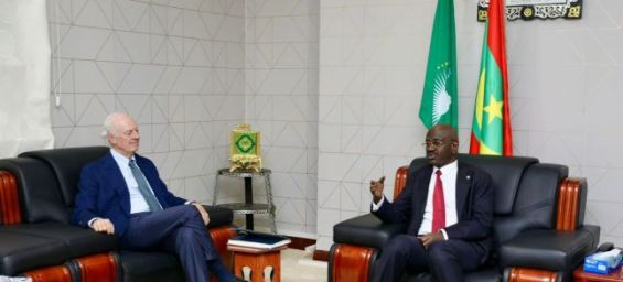De Mistura in Mauritania for talks on Sahara