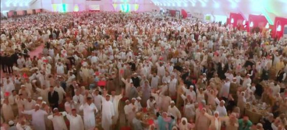 Casablanca hosts massive Iftar for 14,000 during Laylat al-Qadr