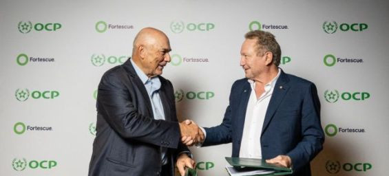 OCP Group and Fortescue Energy announce joint venture for green solutions in Morocco