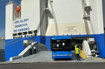 Transport public urbain : 257 autobus réceptionnés au port de Casablanca