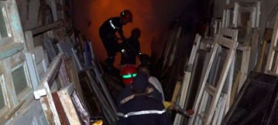 Fire ravages Souk El Khemis in Marrakech, carpenters' area most affected