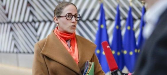 Belgian State Secretary Nicole de Moor. / Ph. DR