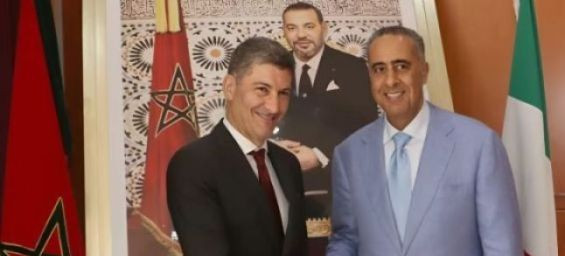 Abdellatif Hammouchi and Italian counterpart Vittorio Pisani. / Ph. DR
