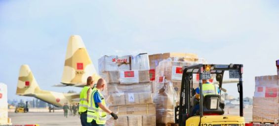 Morocco sends humanitarian medical supplies to Gaza