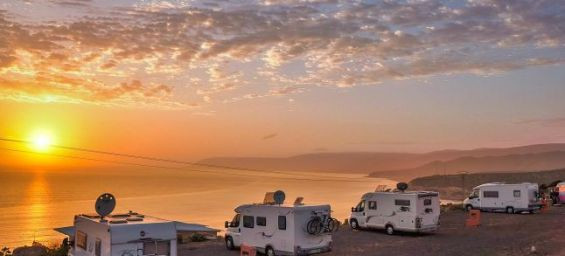 Campsite in Taghazoute. / Ph. Camperguru