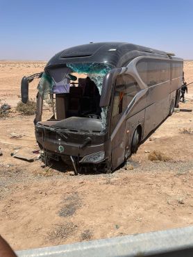 Tragic bus accident on Marrakech-Agadir highway kills two soldiers