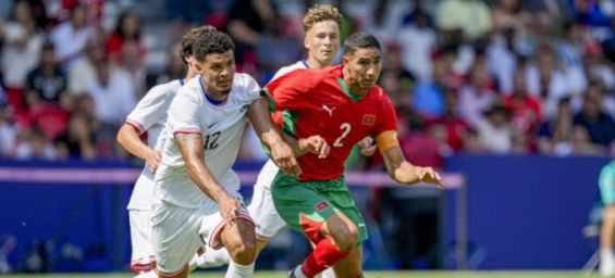 Moroccan U23 team qualifies for Olympic semi-finals with 4-0 victory against USA