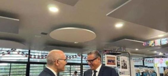 Tunisia's Foreign Minister, Nabil Ammar, met with Morocco's Prime Minister, Aziz Akhannouch. / Ph. DR