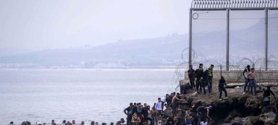 In average, «700 daily attempts» to enter Ceuta from Morocco were recorded recently