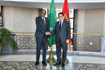Maroc : Nasser Bourita reçoit le président de la Commission de l’UA