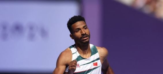 Moroccan athlete Mouncef Bouja at the Paris 2024 Paralympics. / Ph. DR