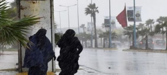Heavy showers expected in Morocco Monday