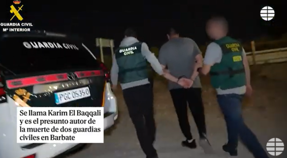 Moroccan drug lord Karim El Bakkali surrenders in Spain after killing two civil guards