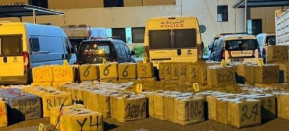 Moroccan forces seize 8.1 tons of cannabis resin in Safi