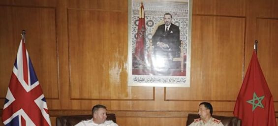 UK Defense Senior Advisor to MENA meets Moroccan defense officials