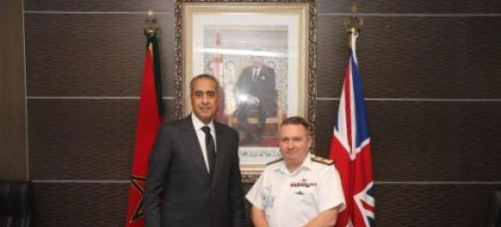 Moroccan police chief receives Senior British Military Advisor for Middle East, North Africa