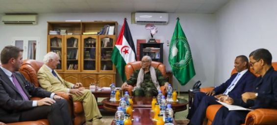 UN Envoy meets Polisario leader Brahim Ghali in Tindouf camps