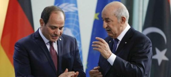 President Abdelmadjid Tebboune and Abdelfattah Al-Sissi. / Ph. DR