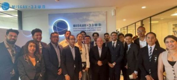 The Moroccan delegation during a visit to Israel in July. / Ph. DR