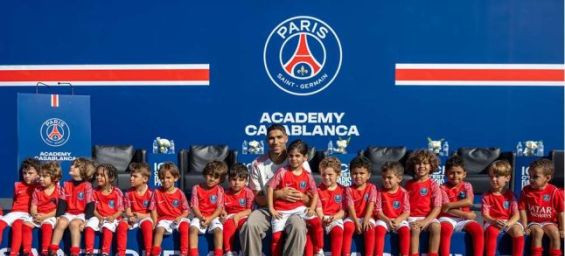 PSG opens football academy in Morocco with Achraf Hakimi's presence