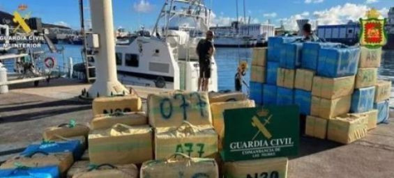 Morocco and Spain seize 4.7 tons of hashish in joint operation