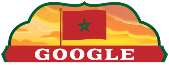 Google celebrates Moroccan Independence Day with a festive doodle