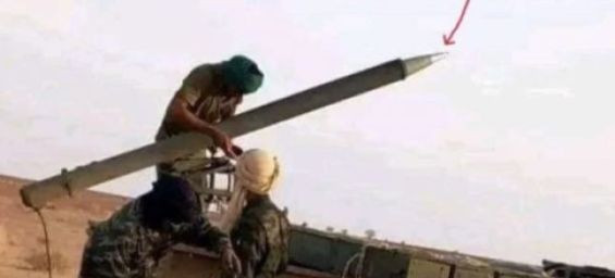 Sahara : Polisario displays photos of Iranian rockets