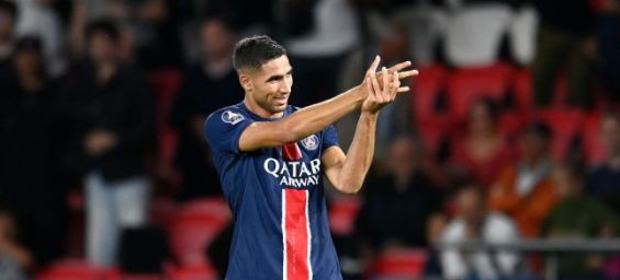 Achraf Hakimi extends PSG contract until 2029