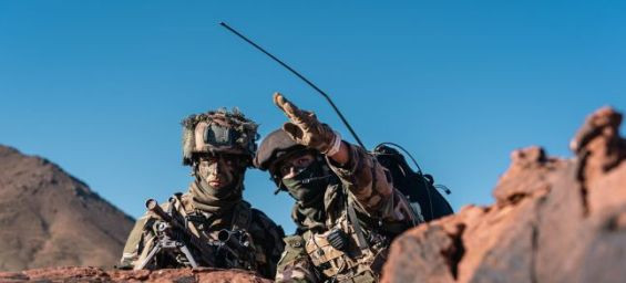 Joint exercise in the High Atlas with Morocco and France. / Ph. Armée de Terre - X