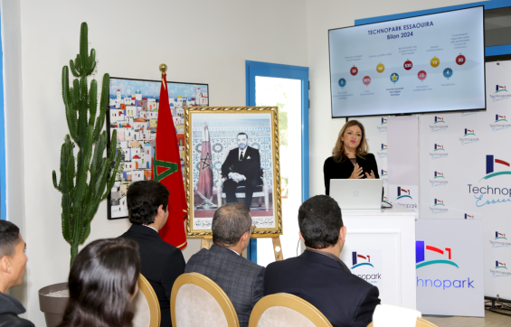 Lamiae Benmakhlouf, Managing Director of Technopark. / Ph. Yabiladi
