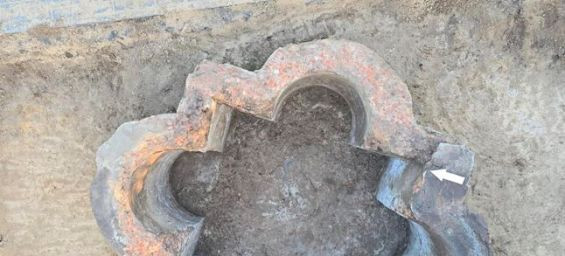 Moroccan-style fountain unearthed in Poland sparks mystery 