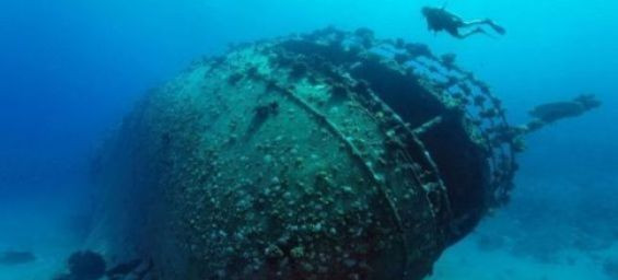 Nine World War I shipwrecks located off the coast of Morocco