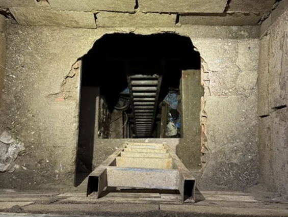 Civil Guard uncovers a tunnel used for trafficking hashish from Morocco to Ceuta