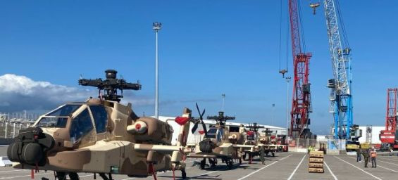 Morocco receives first batch of AH-64E Apache helicopters from the U.S.