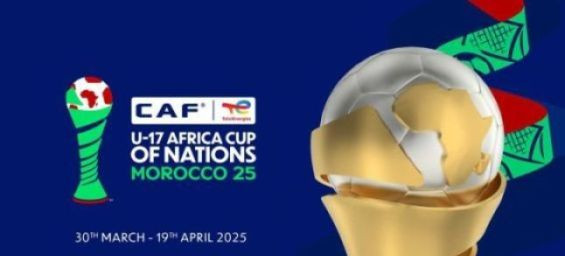 CAF unveils new trophy and logo for AFCON U-17 Morocco 2025