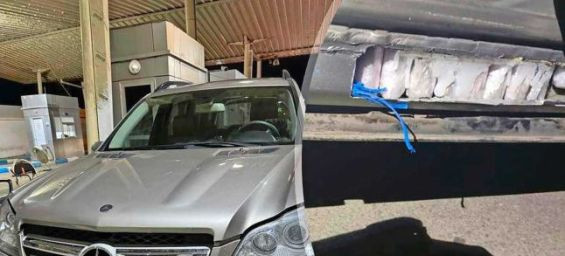 Dutch national arrested at Bab Sebta with 45 kilos of hash hidden in luxury SUV