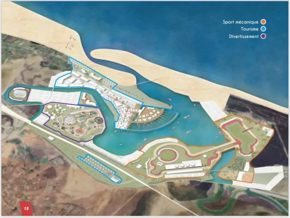 A plan of the project can be seen below published exclusively by RacingNews365. / Ph. RacingNews365