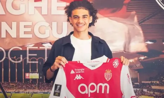 Moroccan midfielder Ilias Belmokhtar signs first professional contract with AS Monaco