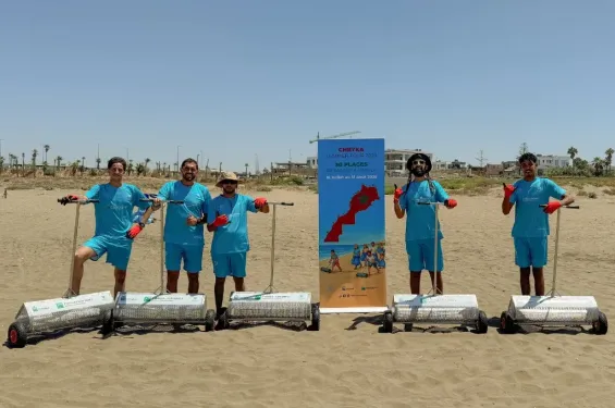 Chbyka Summer Tour : Une croisade citoyenne contre le plastique sur 30 plages marocaines