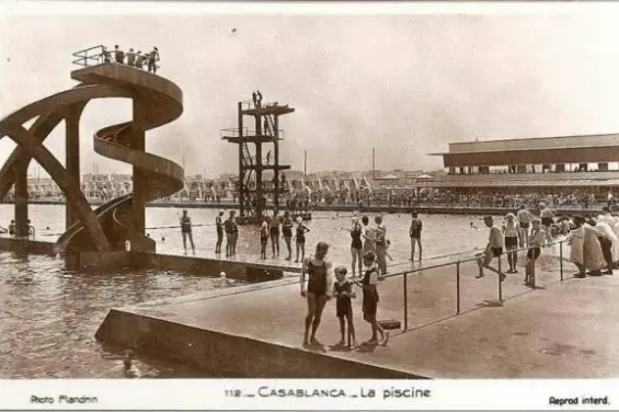 When Casablanca was home to the world’s largest pool