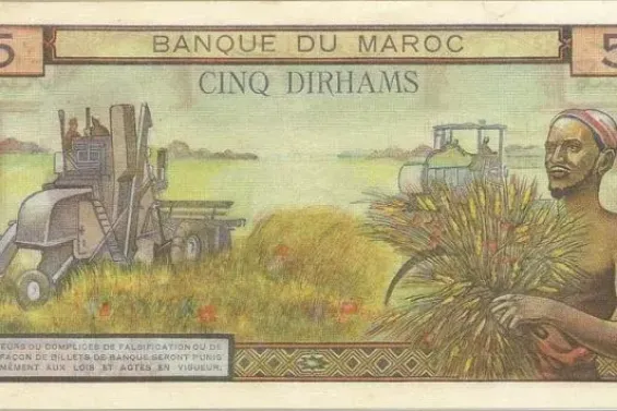 From orange fields to printed icons : Morocco’s story etched in banknotes