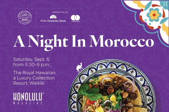 Hawai‘i’s premier culinary gala to spotlight Moroccan cuisine this September
