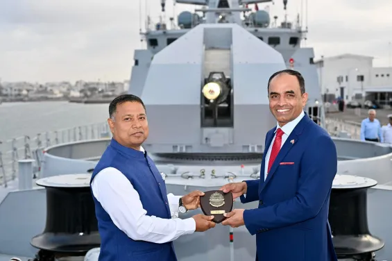 India's INS Tamal concludes successful visit to Casablanca, Morocco. / Ph. Indian Defence Ministry 