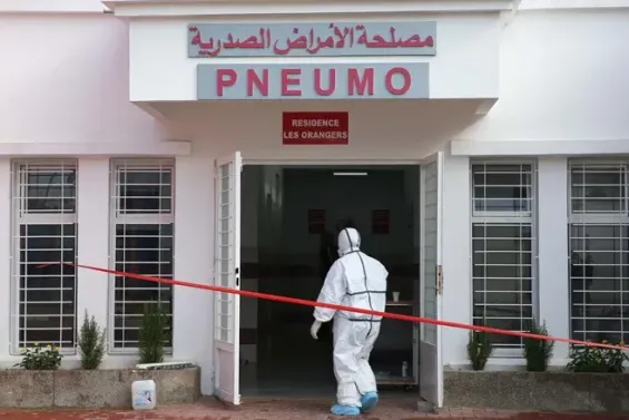 The provincial hospital of Meknes, Morocco dedicated to Covid-19 patients. / Ph. MAP