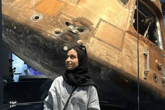 The student hoping to be the first Moroccan in space wants to help astronauts eat healthy