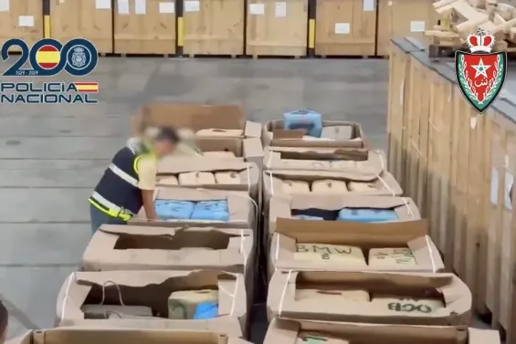 Spain seizes over 11 tons of hashish with help from Morocco’s DGSN