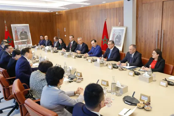 Akhannouch meets Anhui delegation to strengthen Morocco–China economic ties