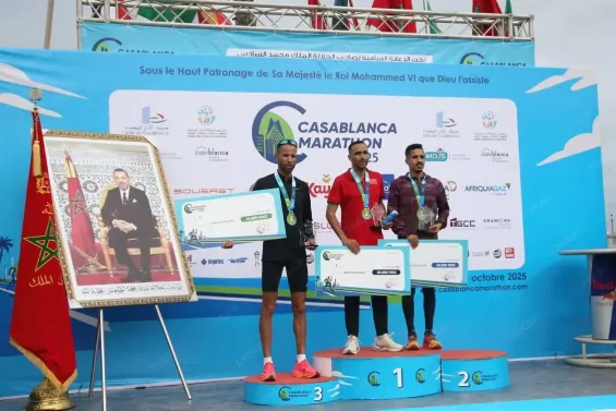 Morocco’s El Mahjoub Dazza wins the 16th Casablanca International Marathon