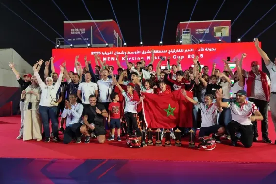Karting : Morocco wins the 2025 FIA MENA Nations Cup