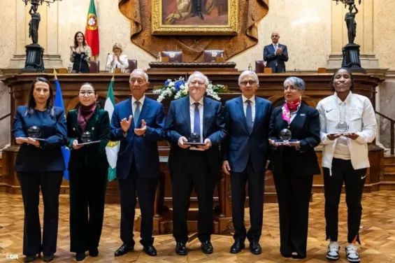 Morocco's Nawal El Moutawakel receives North-South Prize for promoting inclusion through sport
